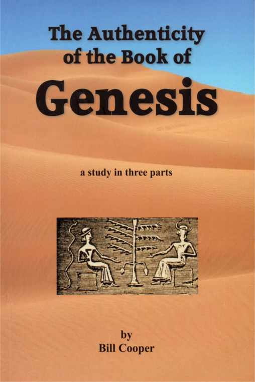 cover of The Authenticity of the Book of Genesis by William Cooper