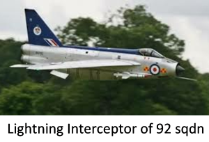 Lightning Interceptor 92sqn