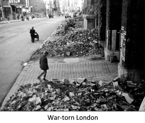 war-torn London